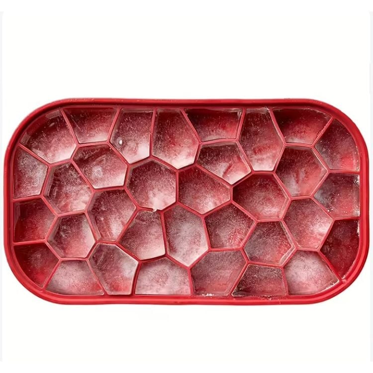 Коробка для льоду Lekue Ice & Ice Trays червона (882487) - фото 2