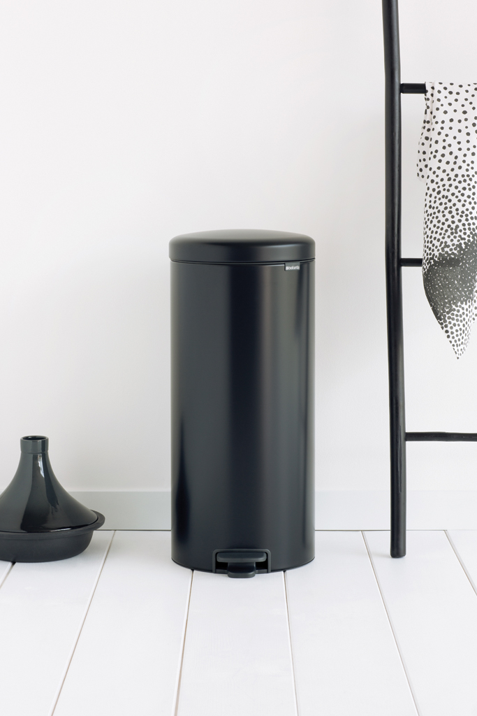 Бак для сміття Brabantia Pedal Bin, чорний матовий, 30 л (114540) - фото 4