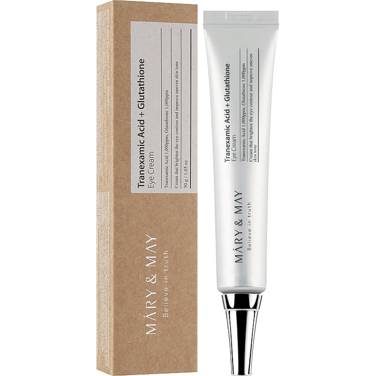 Крем для шкіри навколо очей Mary & May Tranexamic Acid + Glutathion Eye Cream, 30 г - фото 2