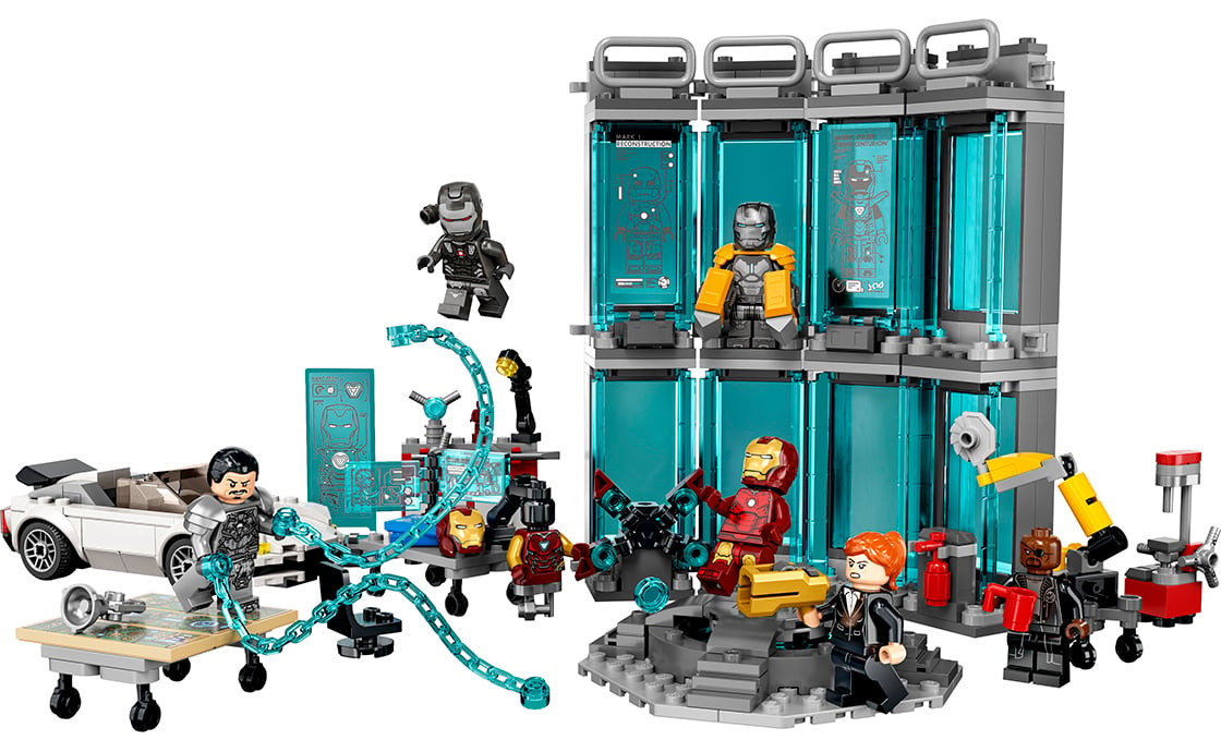 Конструктор LEGO Super Heroes Збройна Залізна людина, 496 деталі (76216) - фото 3