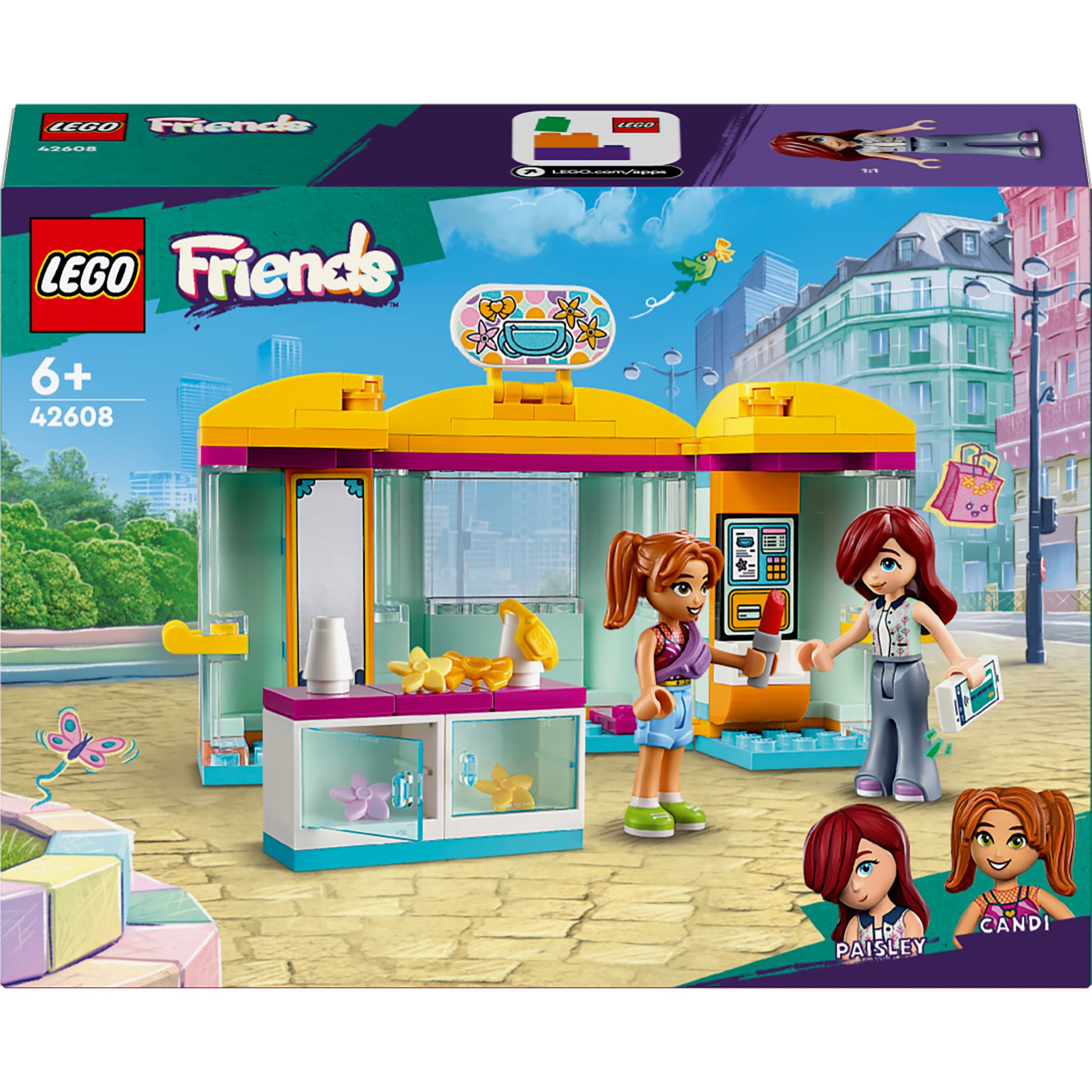 Конструктор LEGO Friends Крамничка аксесуарів 129 деталі (42608) - фото 1