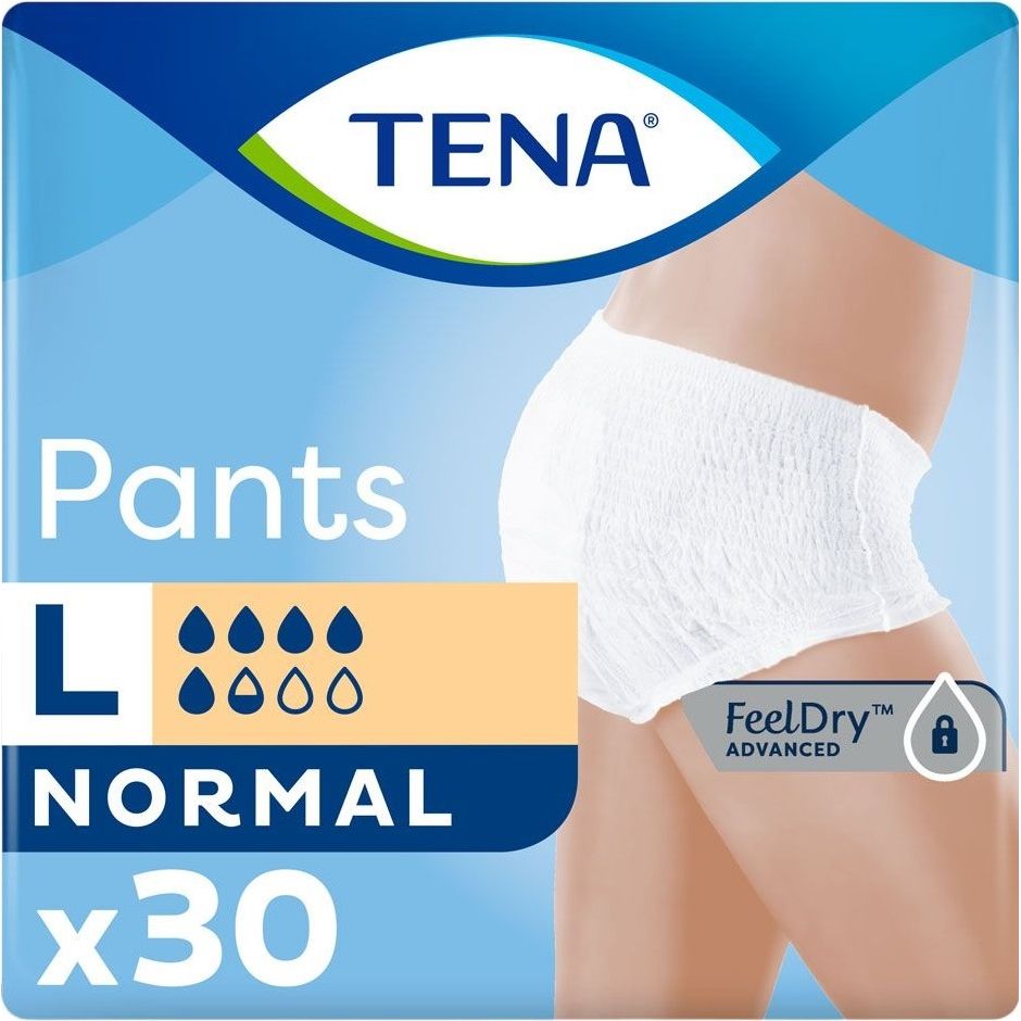 Трусы-подгузники для взрослых Tena Pants Normal Large 30 шт. - фото 1