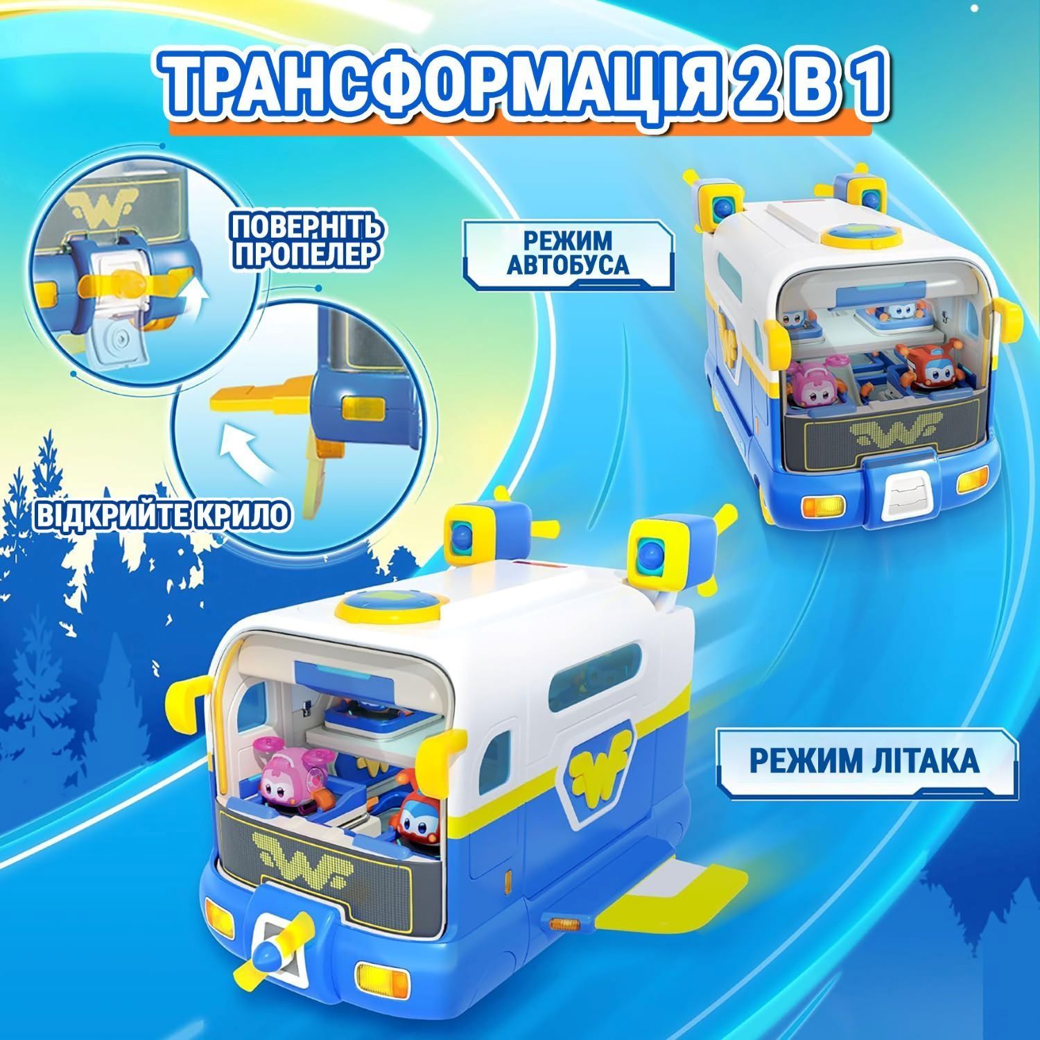 Ігровий набір Super Wings Міні-база Супер Улюбленців (EU770880) - фото 5