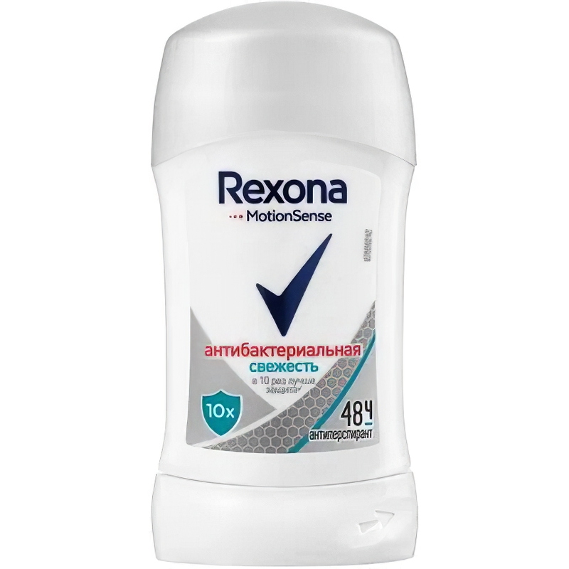 Дезодорант-антиперспирант Rexona Motionsense Антибактериальная свежесть 40 мл - фото 1