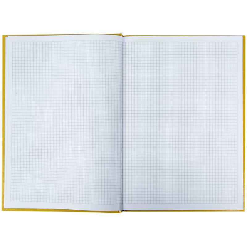 Книга записна Axent Courage A4 в клітинку 96 аркушів жовта (8422-552-A) - фото 3