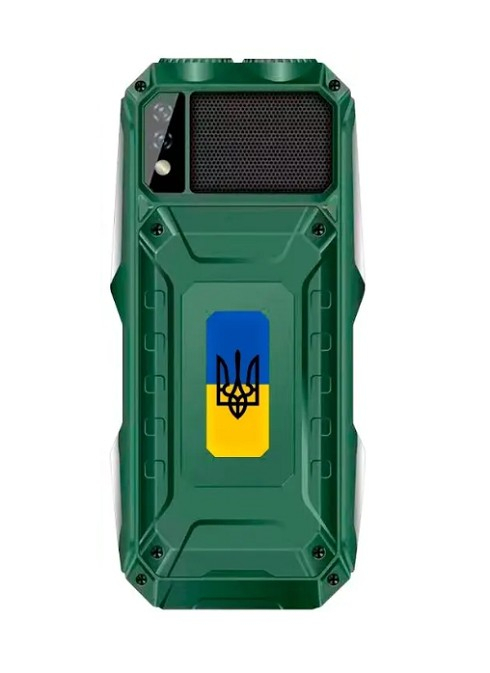 Мобільний телефон Tkexun Q8 (Yeemi Q8) Green UA Flag Limited Edition (Global) - фото 2