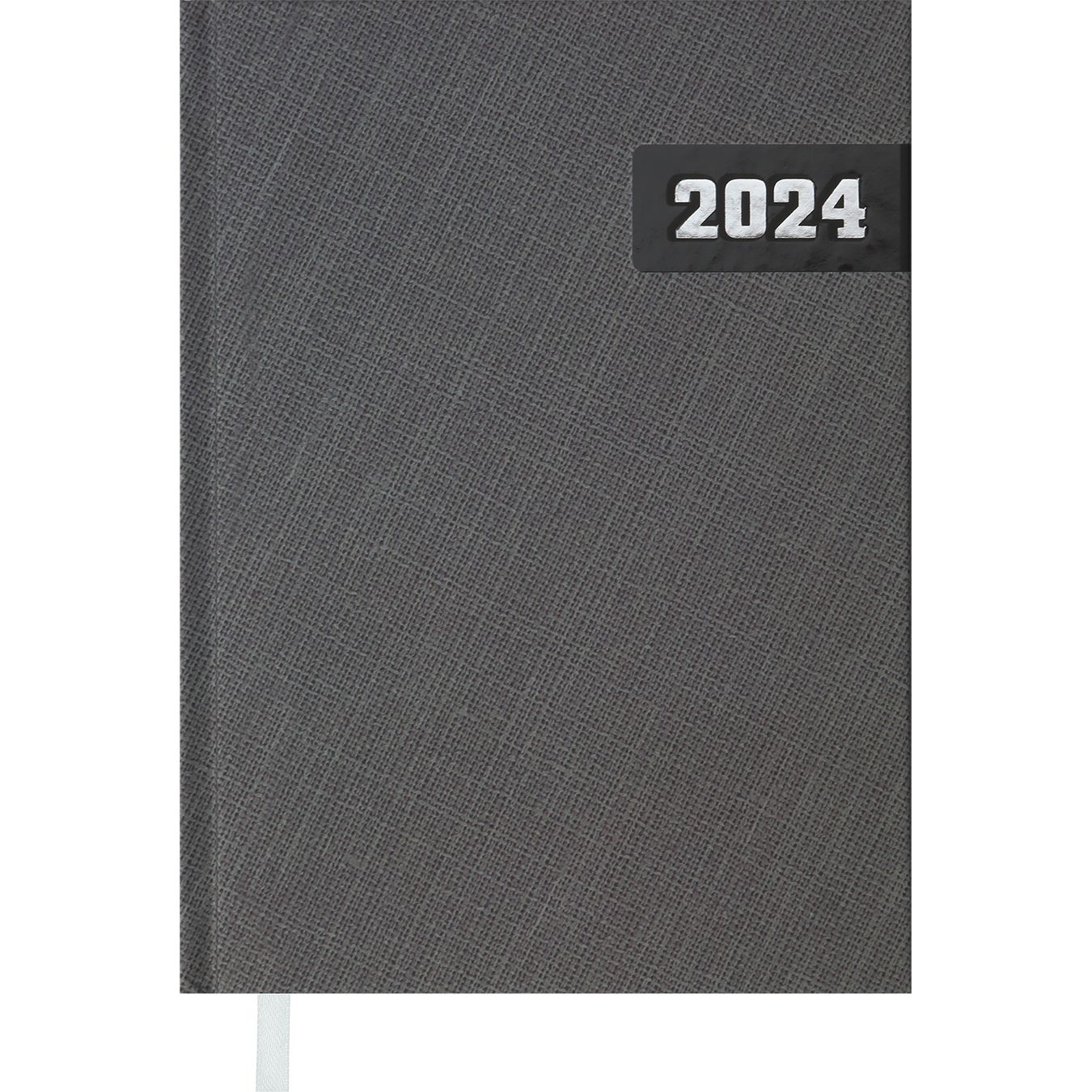 Ежедневник датированный Buromax Manly 2024 A5 серый (BM.2188-09) - фото 1