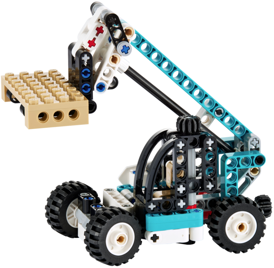 Конструктор LEGO Technic Телескопический погрузчик, 143 детали (42133) - фото 5