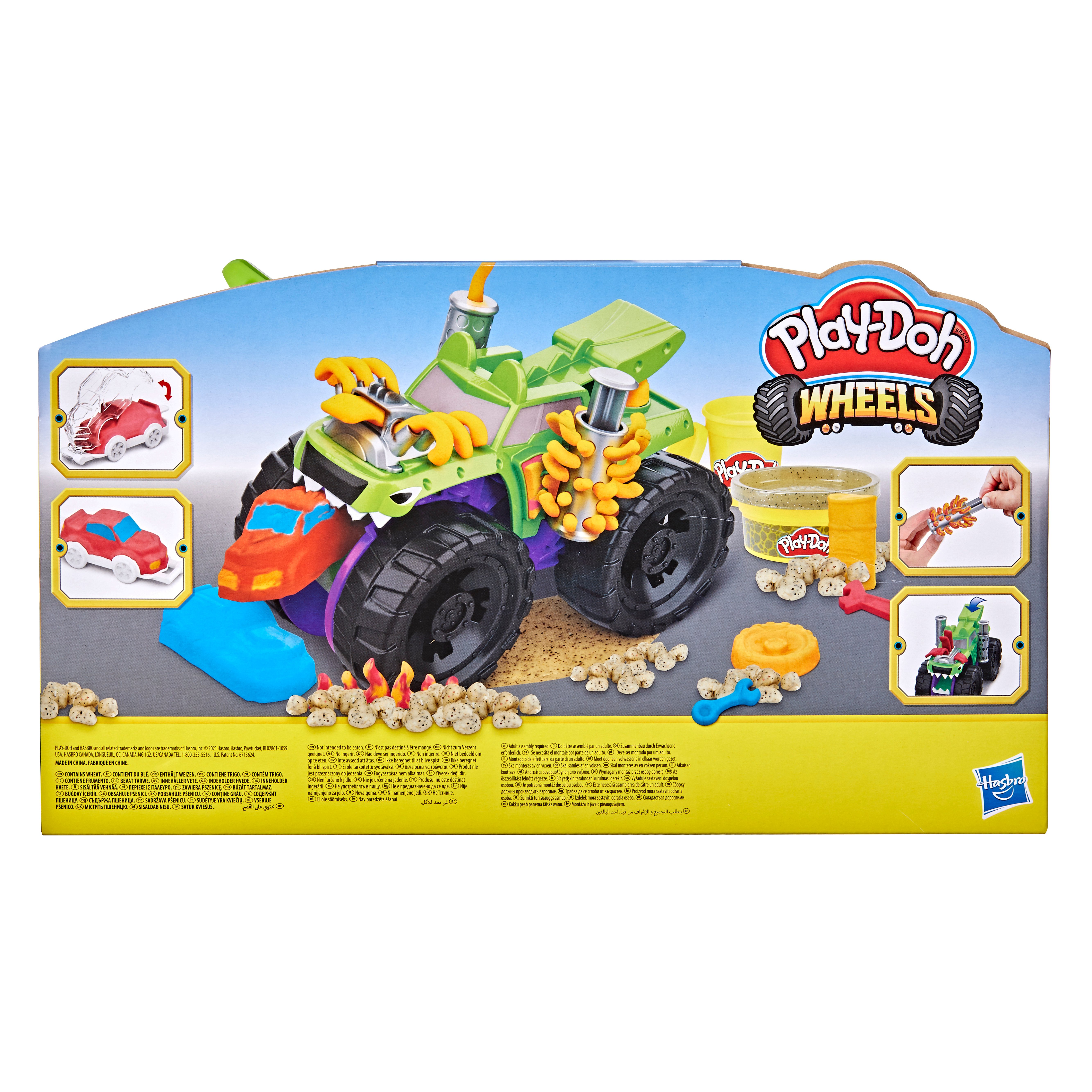Набор для творчества Hasbro Play-Doh Монстр-трак, с пластилином (F1322) - фото 2
