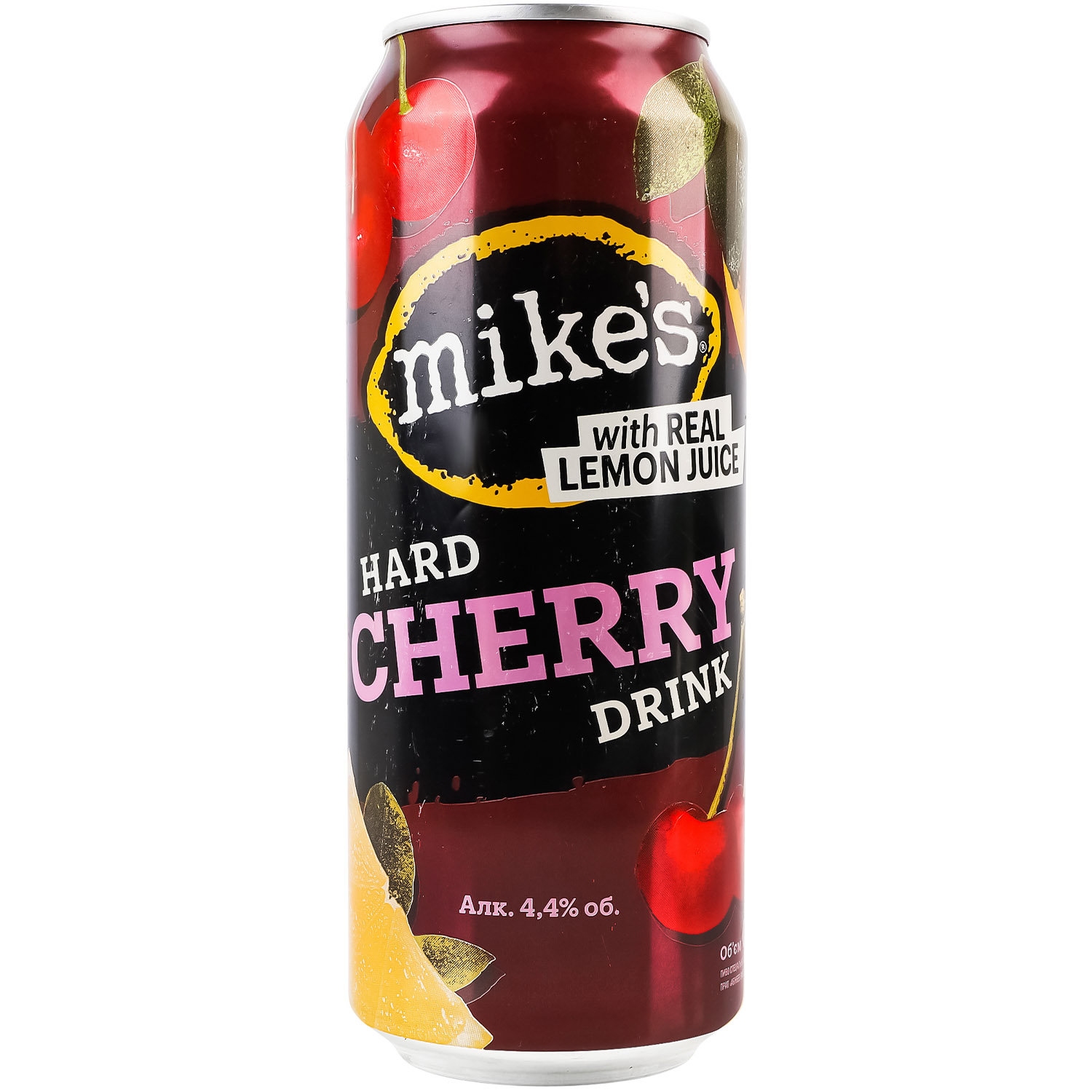 Пиво Mike's Hard Drink Cherry 4.4% 0.5 л з/б - фото 1