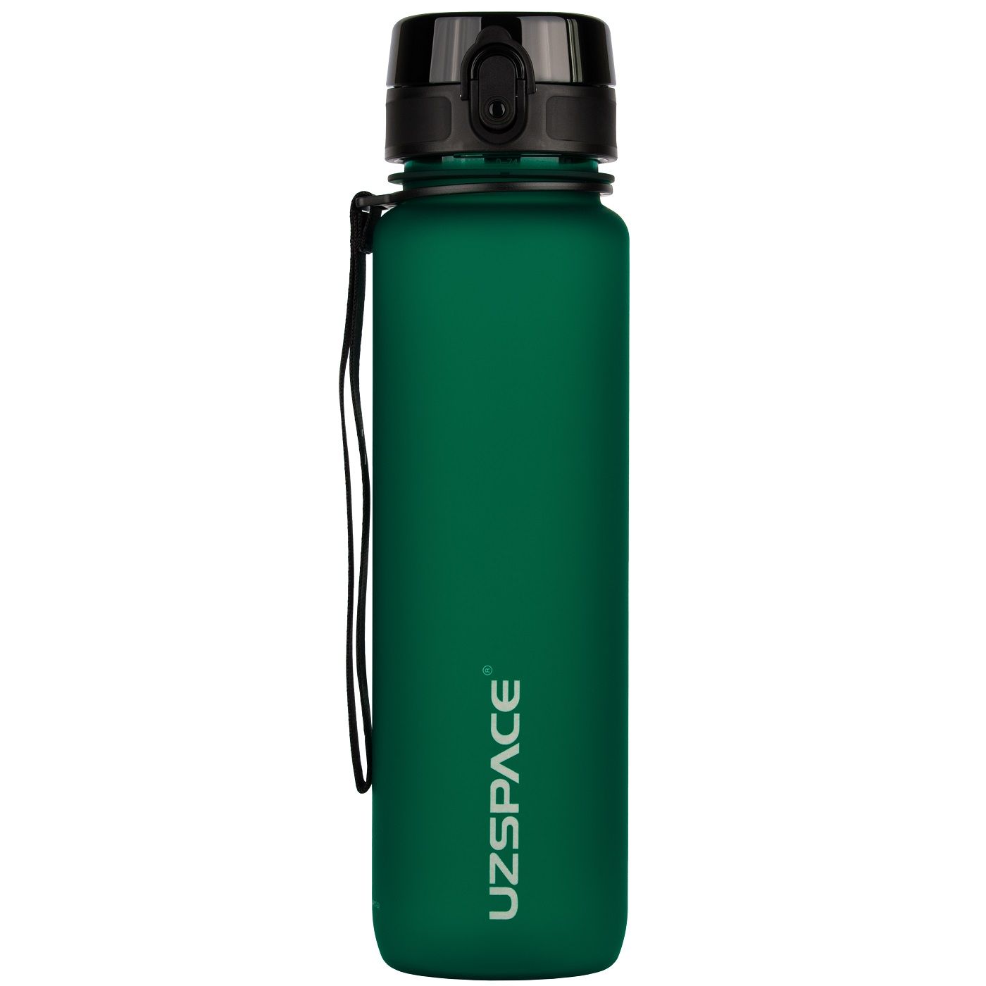 Пляшка для води UZspace Colorful Frosted, 1 л, зелений (3038) - фото 1