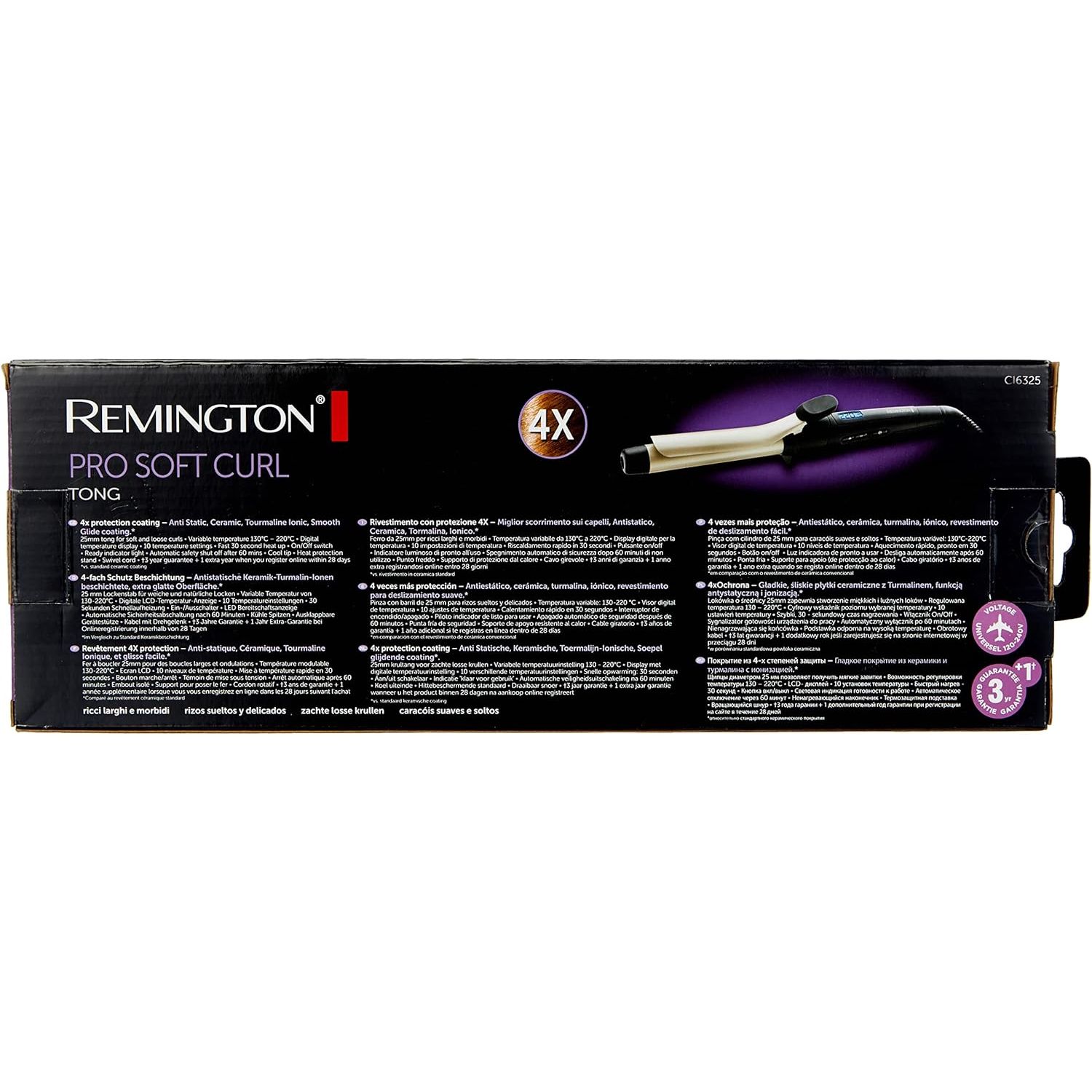 Плойка Remington Pro Soft Curl CI6325 чорна - фото 7