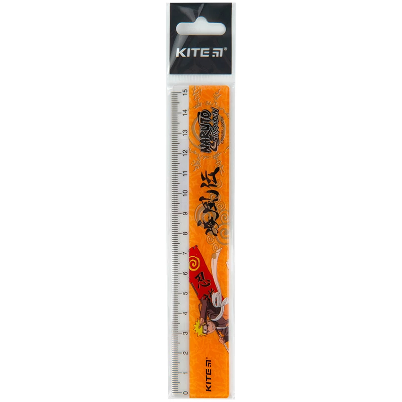 Лінійка Kite Naruto пластикова 15 см (NR23-090) - фото 2