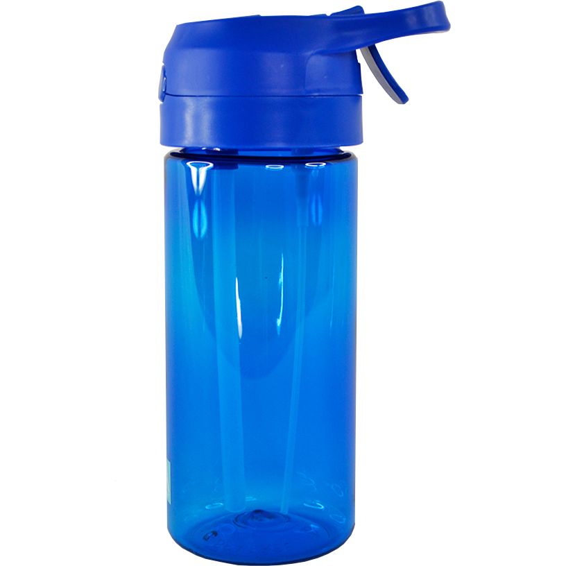 Пляшка для води Line Art Bright 440 мл синя (20221LA-03) - фото 3