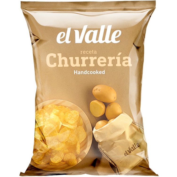 Картофельные чипсы El Valle Churreria 160 г - фото 1