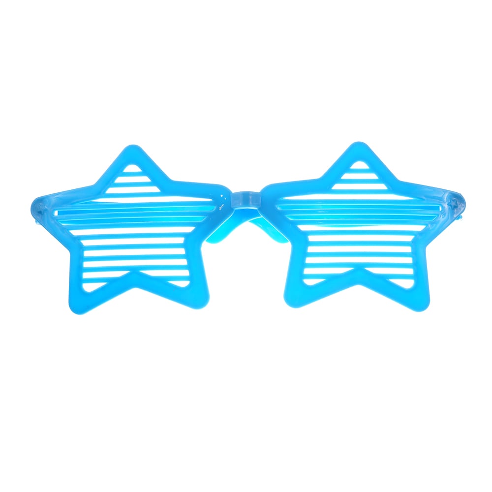 Очки карнавальные Offtop Звезды, голубой (870182) - фото 1