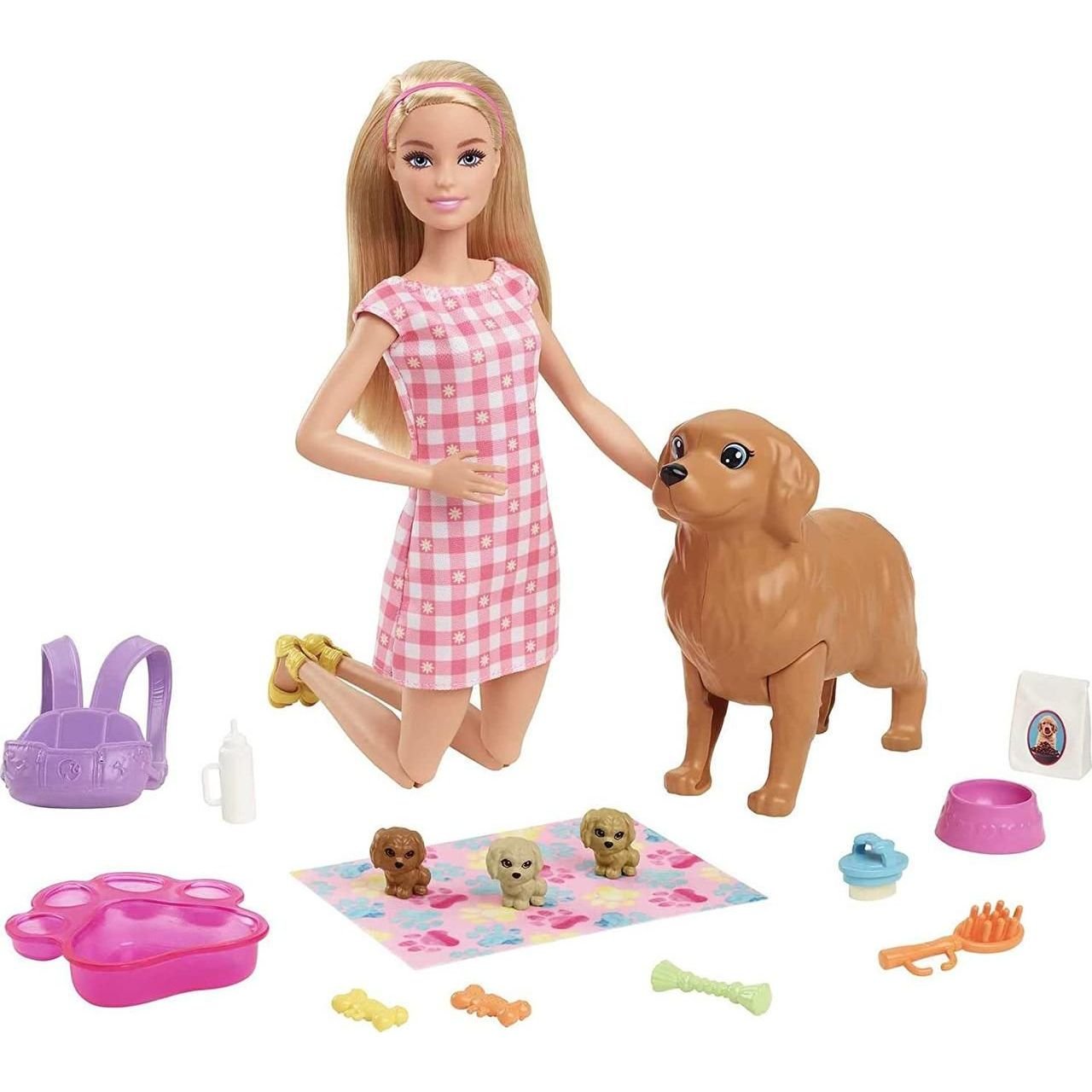 Игровой набор Barbie Маленькое трио (HCK75) - фото 1