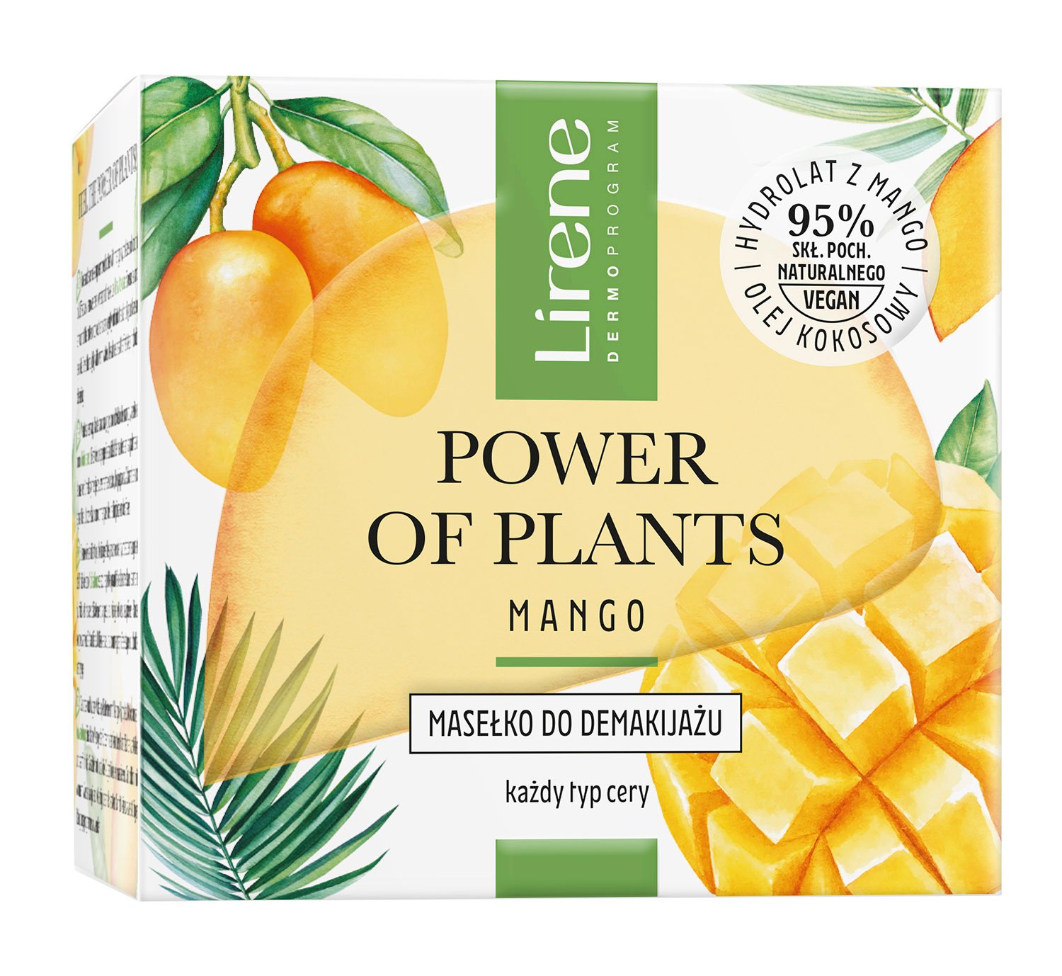 Масло для зняття макіяжу Lirene Power of Plants Make-up Remover Butter Mango 45 мл - фото 2