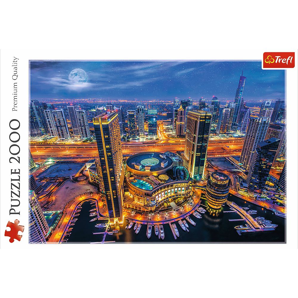 Пазли Trefl Вогні Дубаїв Дубаї 2000 елементів - фото 2