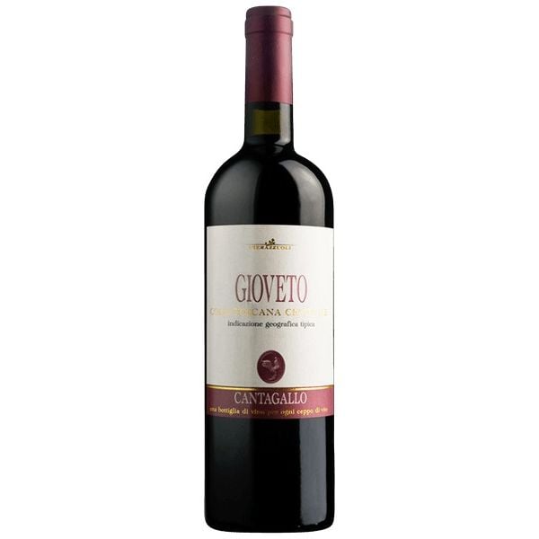 Вино Tenuta Cantagallo Gioveto Colli Central Tuscany, червоне, темне, 0,75 л - фото 1