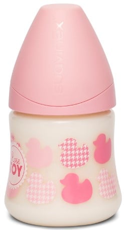 Пляшечка для годування Suavinex Історії малюків, 150 мл, рожевий (304376) - фото 1