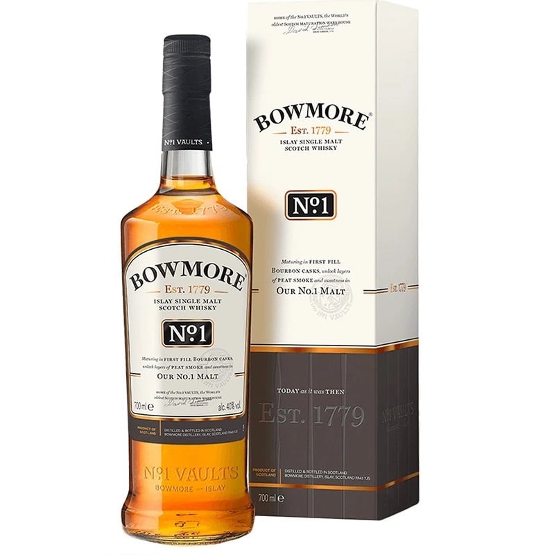 Виски Bowmore №1 Single Malt Scotch Whisky, 40%, 0,7 л - фото 1