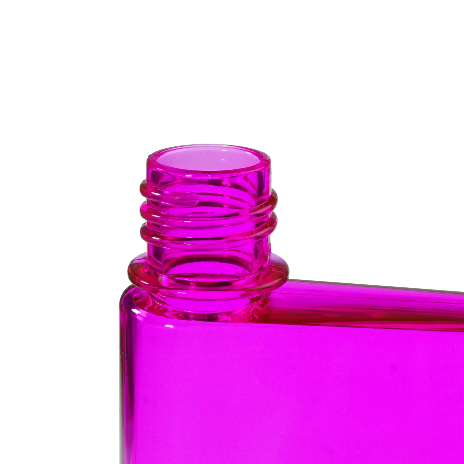 Портативна пластикова фляга Supretto Do your best, 12,5х3х21 см, прозоро-рожевий (57210002) - фото 2