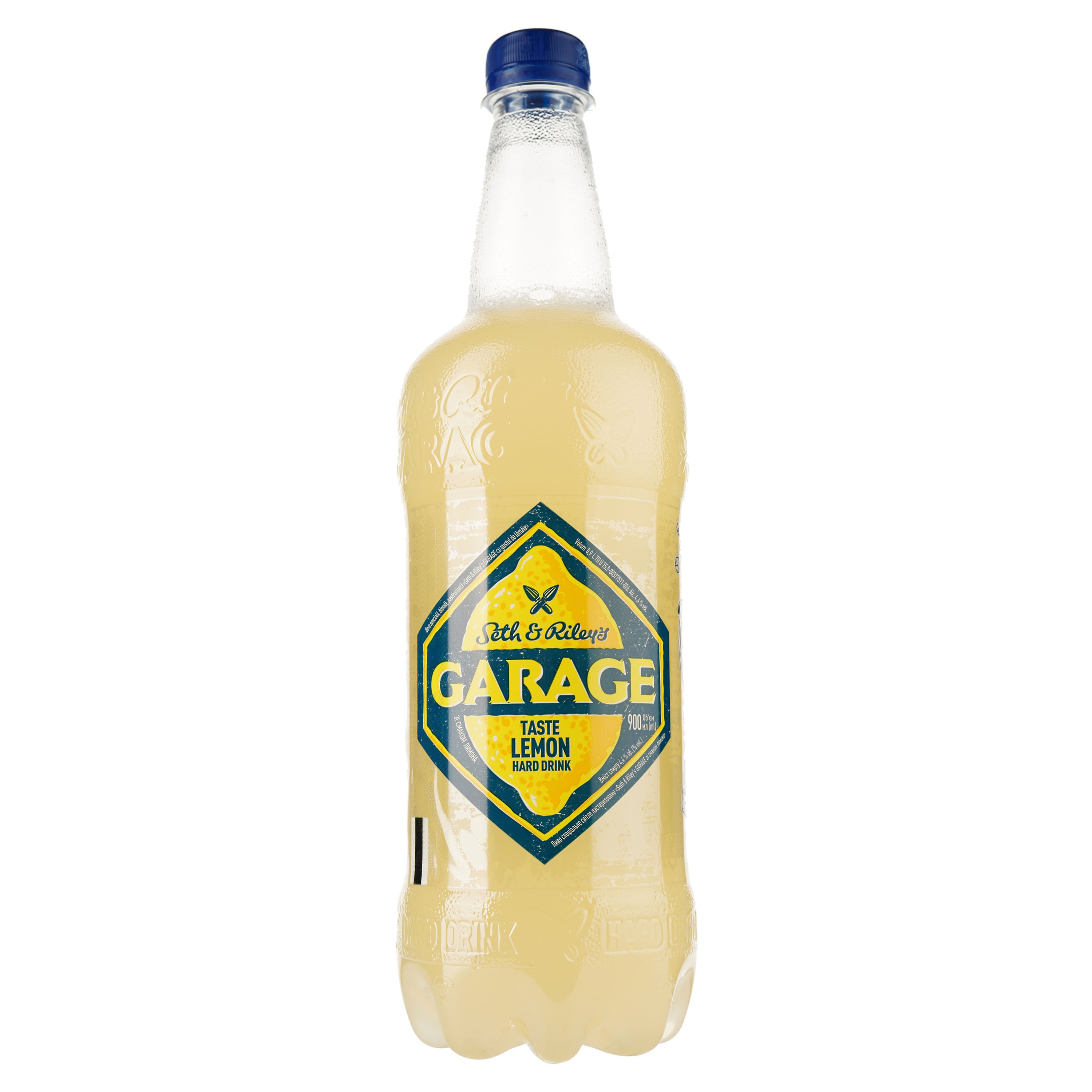 Пиво Seth&Riley's Garage Hard Lemon, светлое, 4,4%, 0,9 л (926917) - фото 1