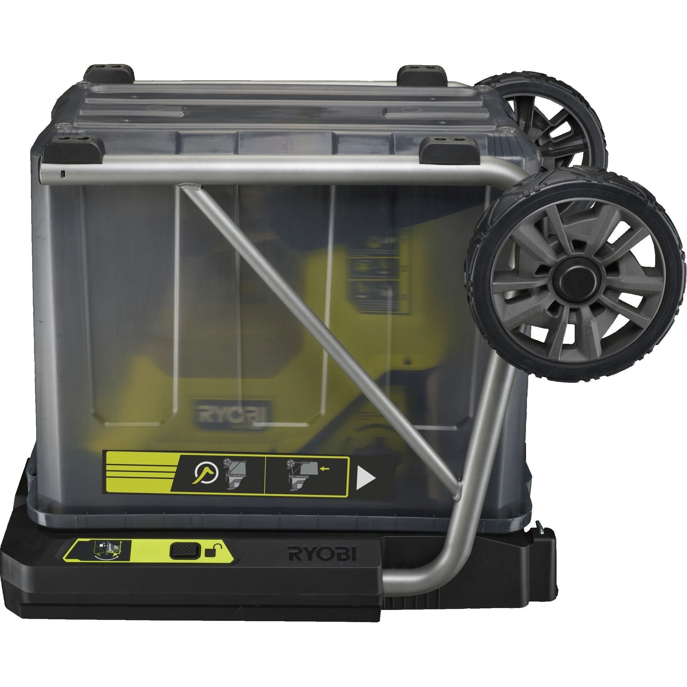 Измельчитель садовый аккумуляторный Ryobi Max Power RY36SHX40-0 36В (5133005451) - фото 4