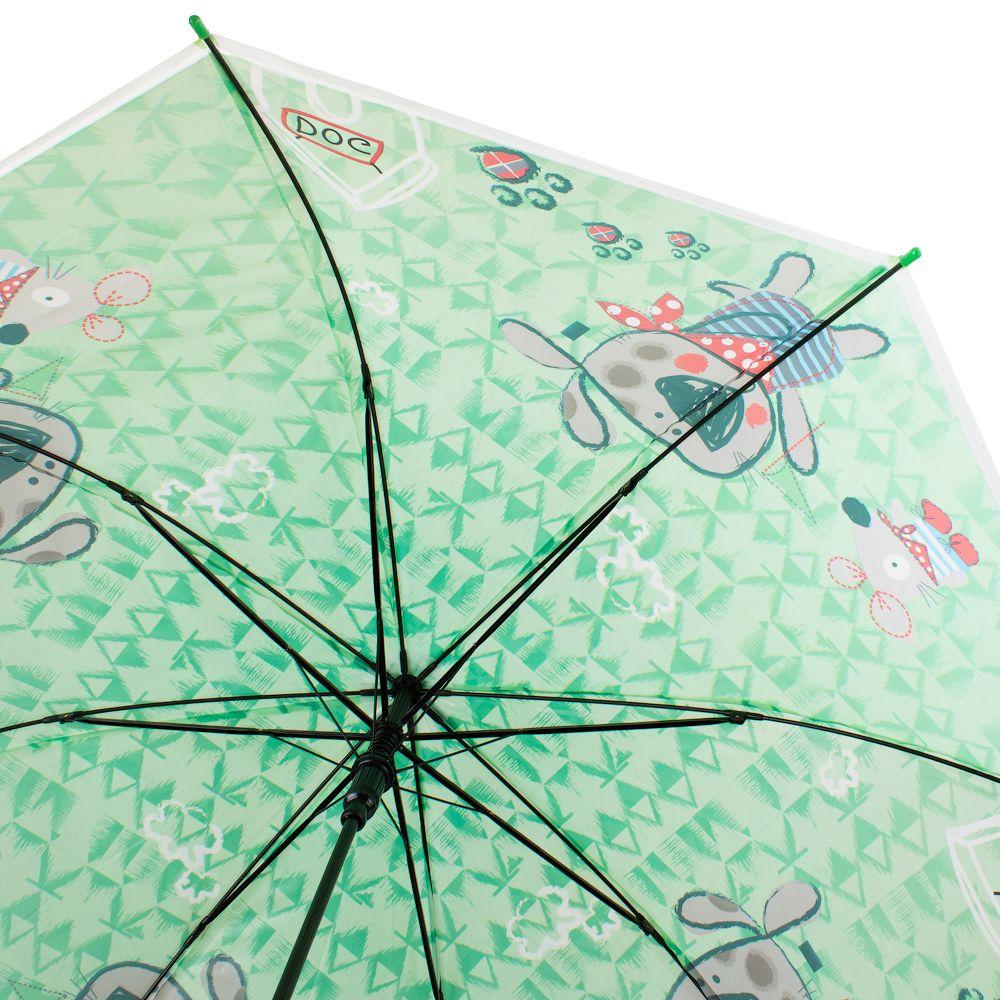 Детский зонт-трость полуавтомат Torm 83 см зеленый - фото 3