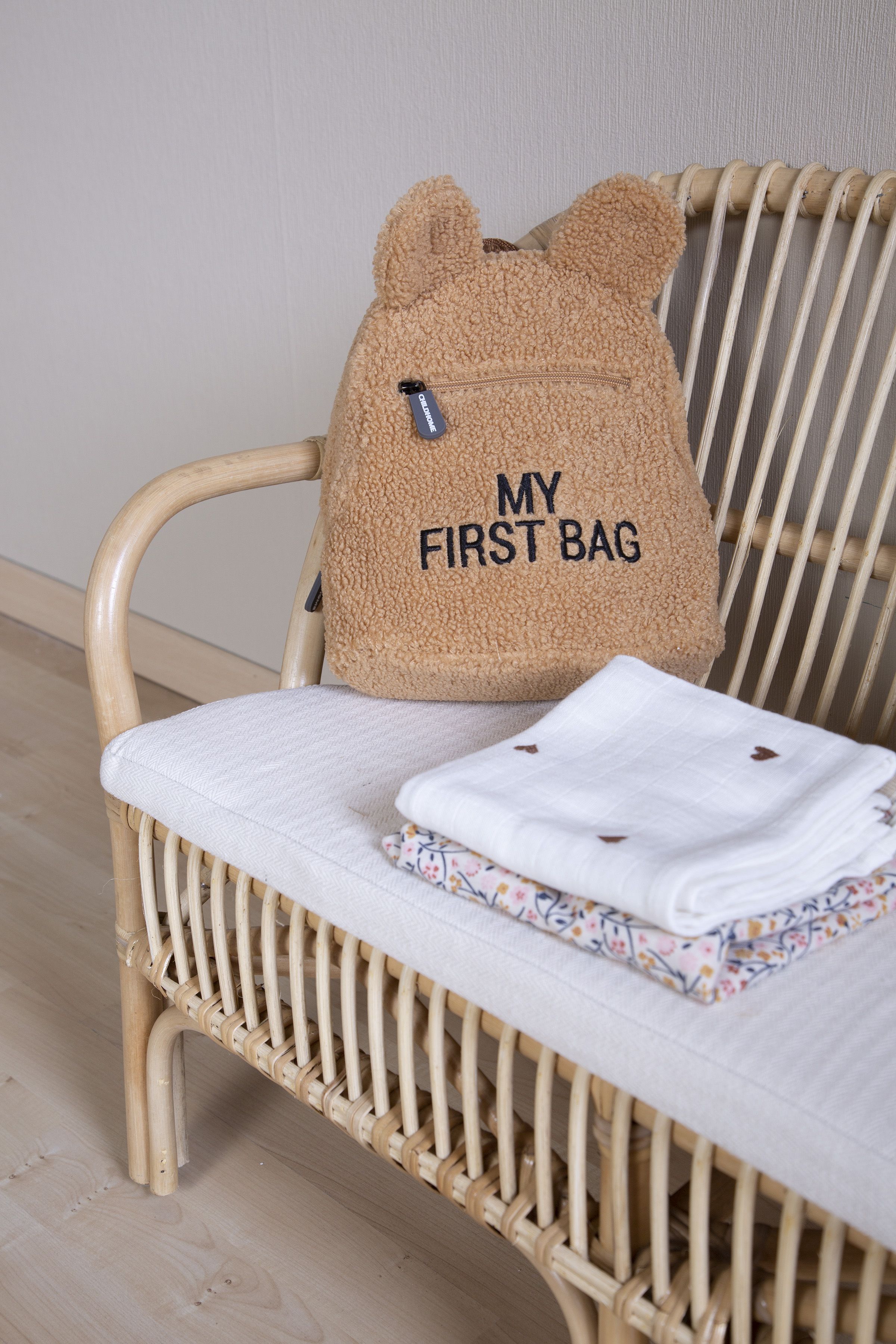 Детский рюкзак Childhome My first bag, бежевый (CWKIDBT) - фото 14