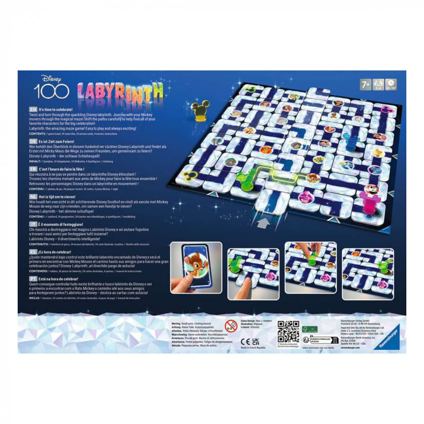 Настольная игра Ravensburger Лабиринт Дисней (27460) - фото 3