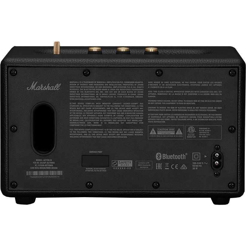 Акустична колонка Marshall Acton III Black - фото 3