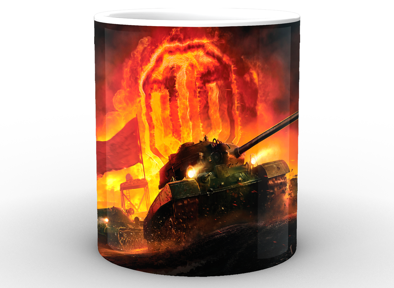 Кружка GeekLand World of Tanks Мир танков постер WT.02.005 - фото 3