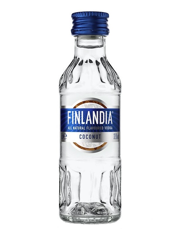 Водка Finlandia Coconut, 37,5 %, 0,05 л (806887) - фото 1