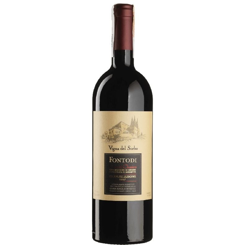 Вино Fontodi Vigna del Sorbo Chianti Classico 2017 красное, сухое, 0,75 л - фото 1
