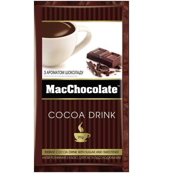 Шоколад горячий MacChocolate, 20 г (549066) - фото 1