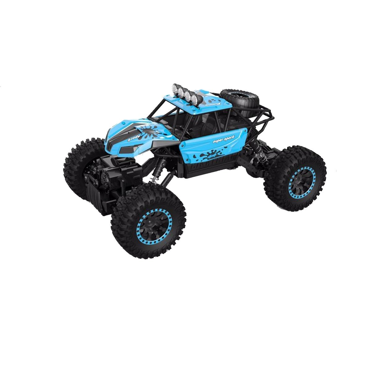 Машинка на радиоуправлении Sulong Toys Off-Road Crawler Super Sport 1:18 синий (SL-001RHB) - фото 2