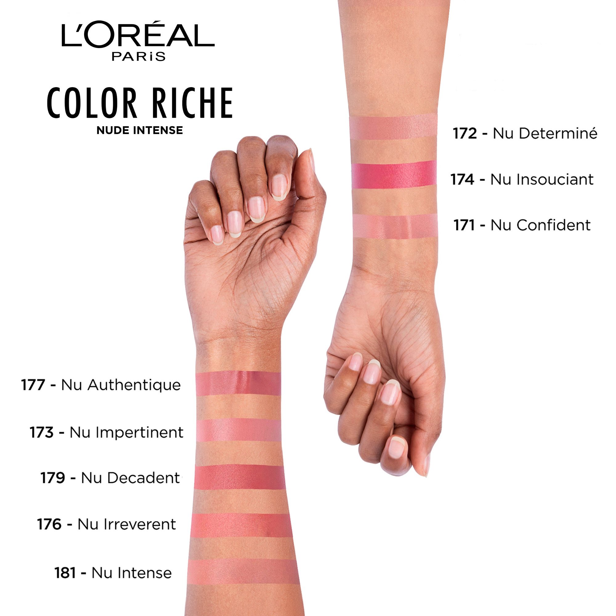 Помада для губ L'Oreal Paris Color Riche Nude Intense 505 Nu Resilient 4.5 г (AA662900) - фото 3