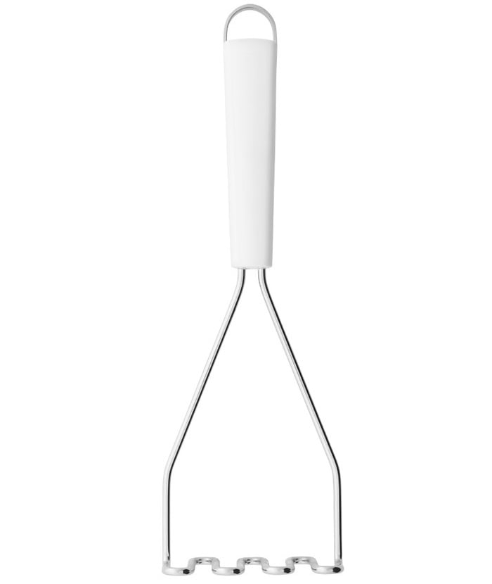 Фото - Лопатка (шумовка) Brabantia Картоплям'ялка  Essential Line, 36,2 см, біла  (400483)