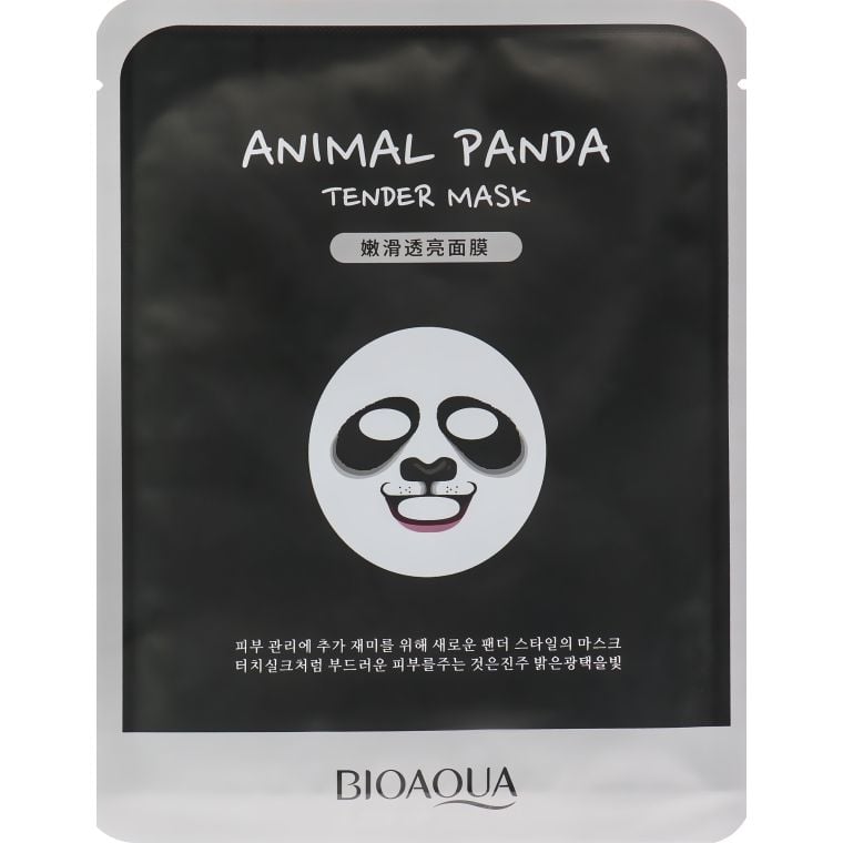 Маска Bioaqua Animal Panda Tender Mask, 30 г - фото 1