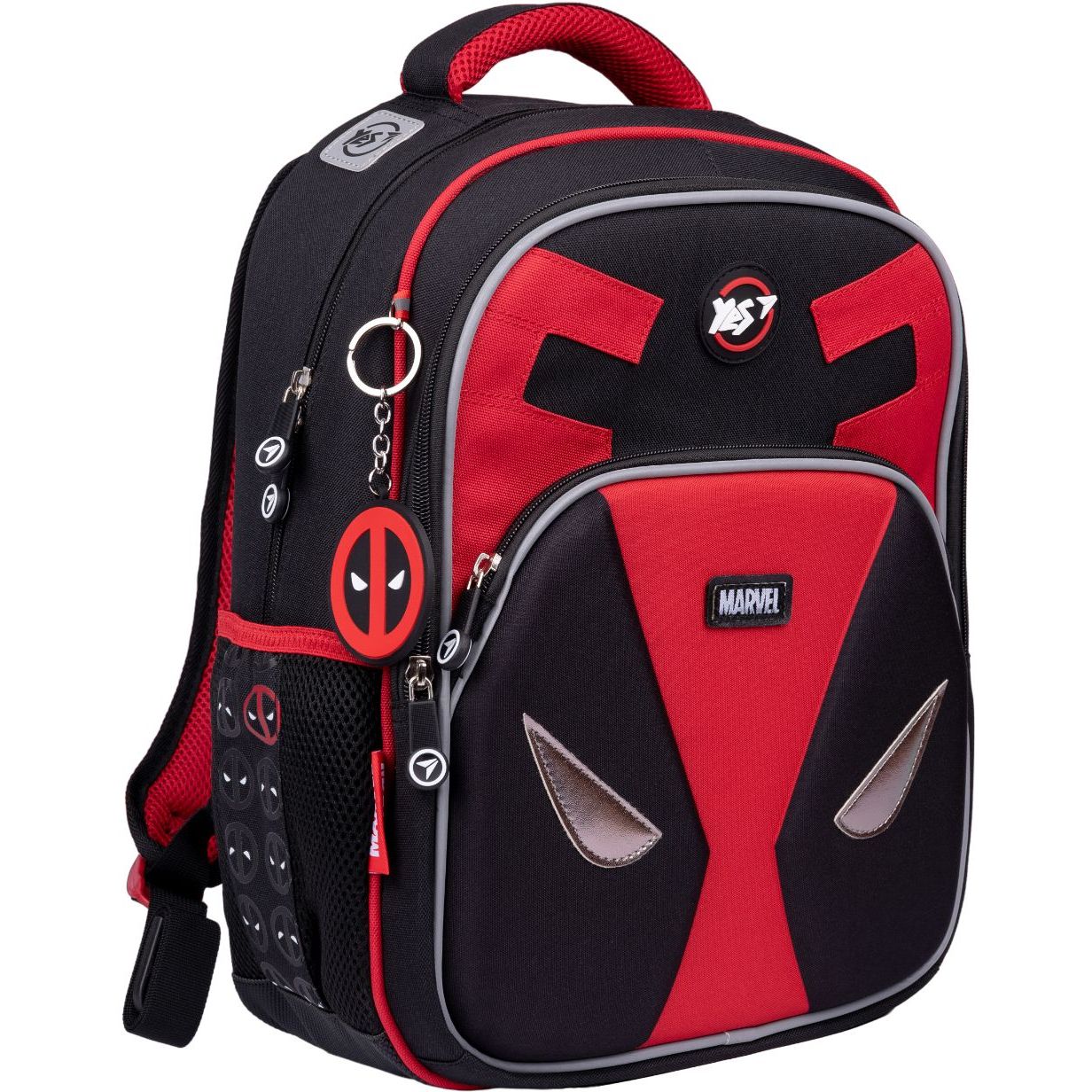 Рюкзак шкільний Yes S-40 Marvel.Deadpool, чорний з червоним (553843) - фото 2