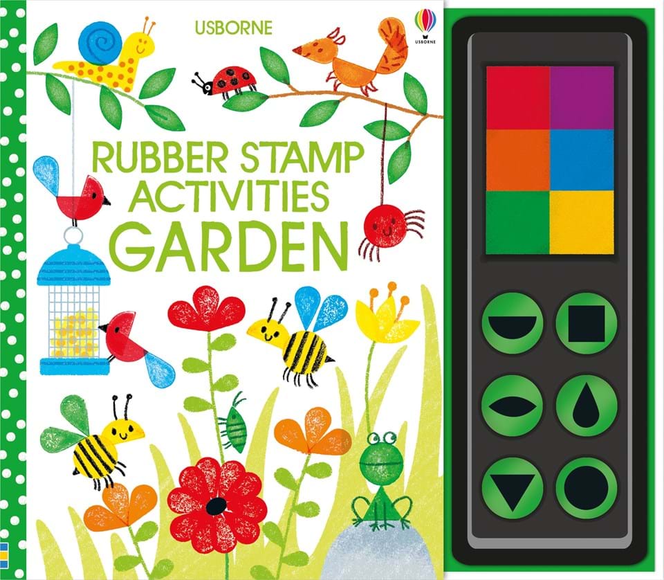 Rubber Stamp Activities Garden - Fiona Watt, англ. язык (9781474942768) - фото 3