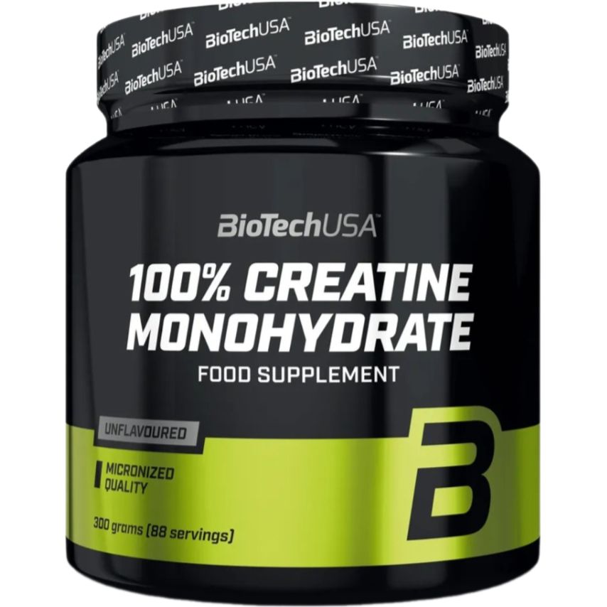 Креатин BioTech 100% Creatine Monohydrate без смаку 300 г - фото 1