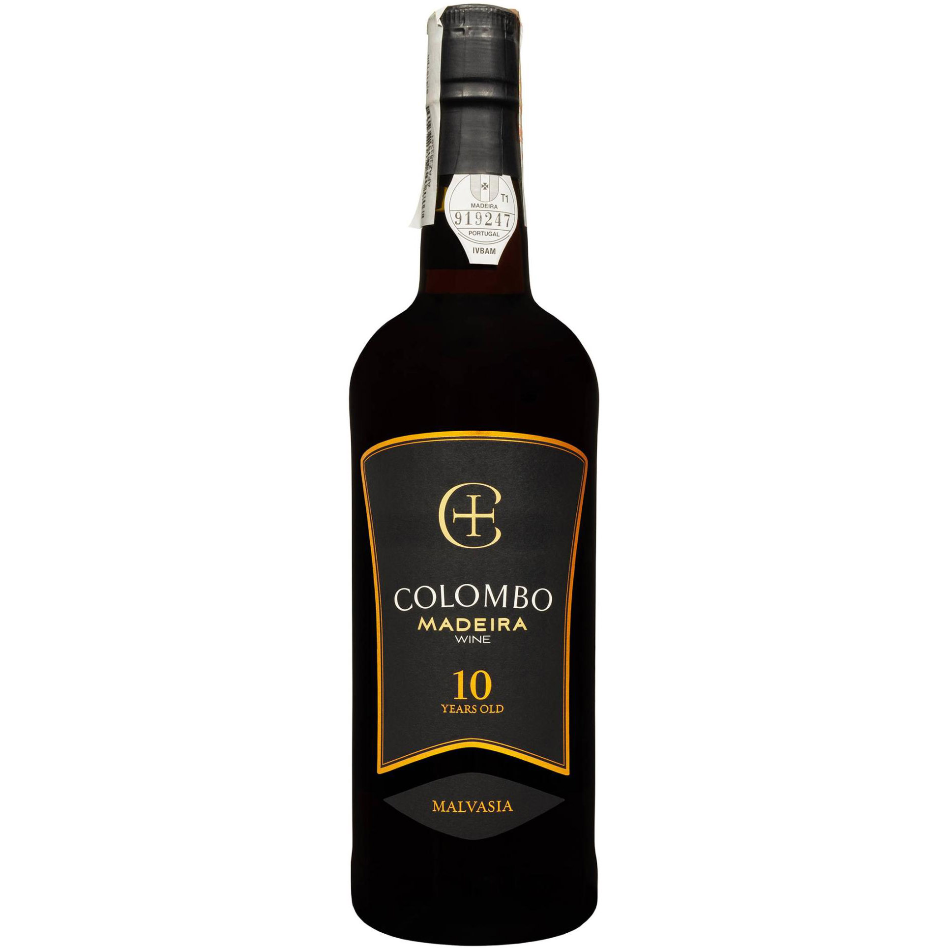 Вино Colombo Madeira Malvasia Sweet 10 yo крепленое белое сладкое 19% 0.75 - фото 1