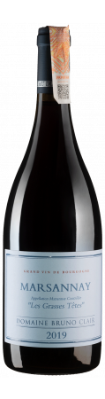 Вино Domaine Bruno Clair Marsannay Les Grasses Tetes 2019, красное, сухое, 13,5%, 0,75 л - фото 1