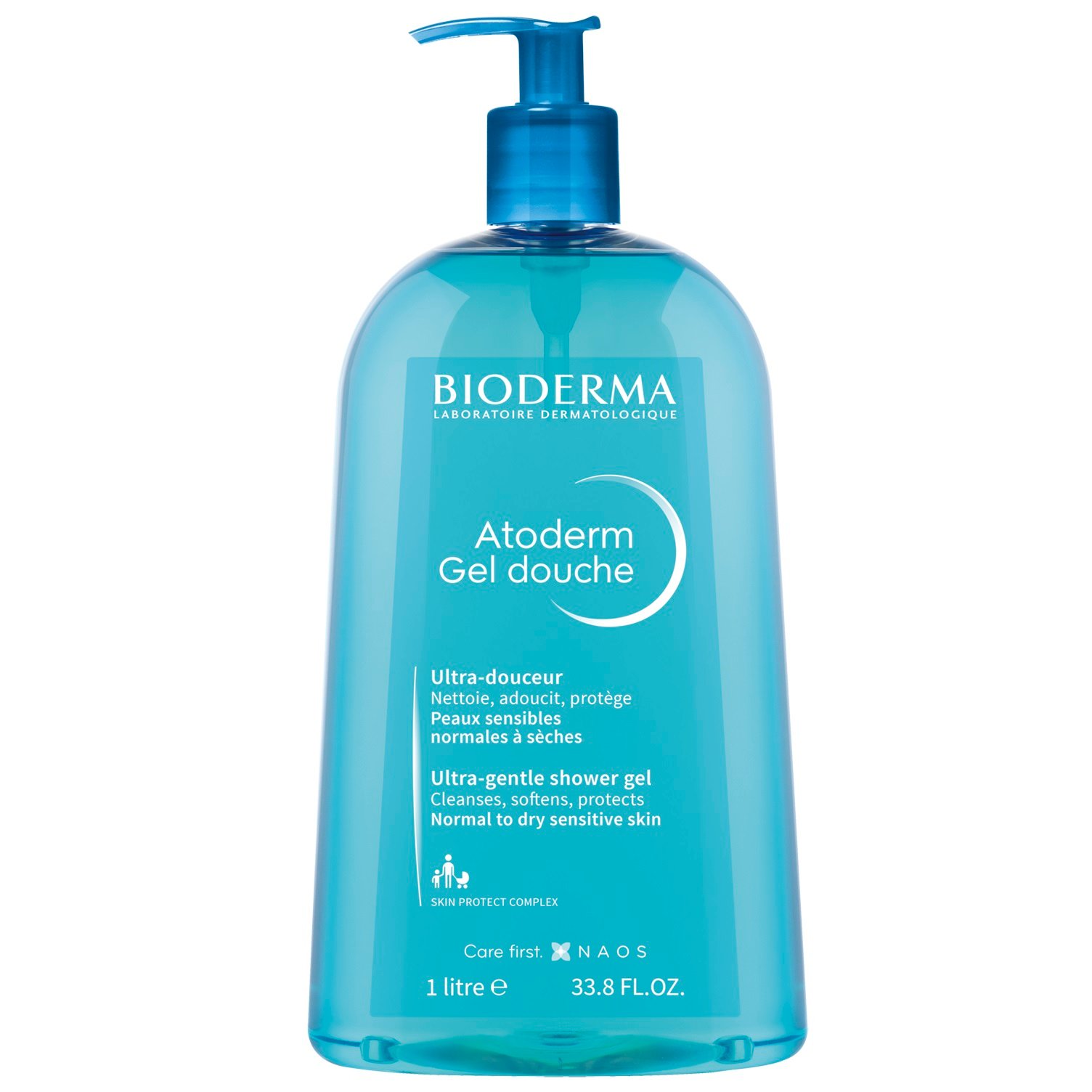 Очищаючий гель для душу Bioderma Atoderm, 1 л (028119В) - фото 1