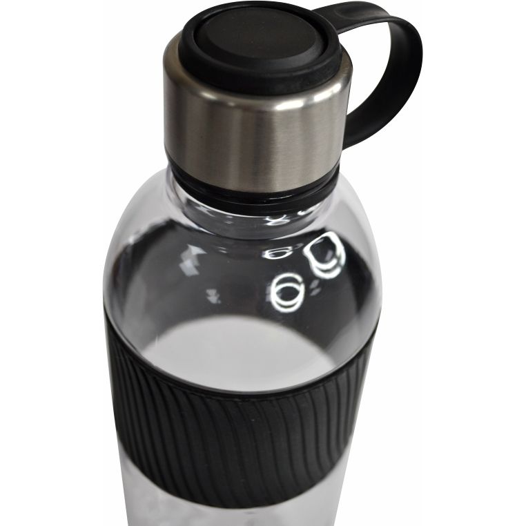 Пляшка для води Line Art Limpid 850 мл чорна (20222LA-01) - фото 4