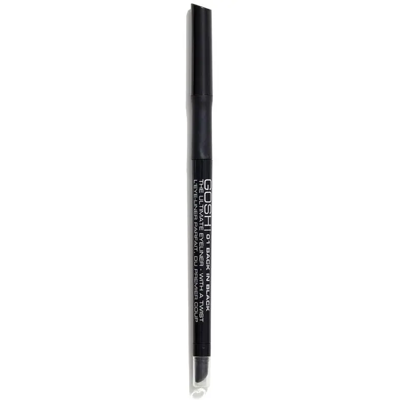 Олівець для очей Gosh Ultimate Eyeliner With A Twist відтінок 07 (Carbon Black) 0.4 г - фото 2