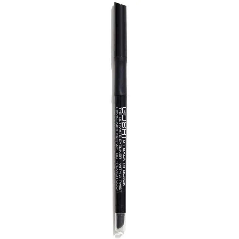 Карандаш для глаз Gosh Ultimate Eyeliner With A Twist тон 07 (Carbon Black) 0.4 г - фото 2